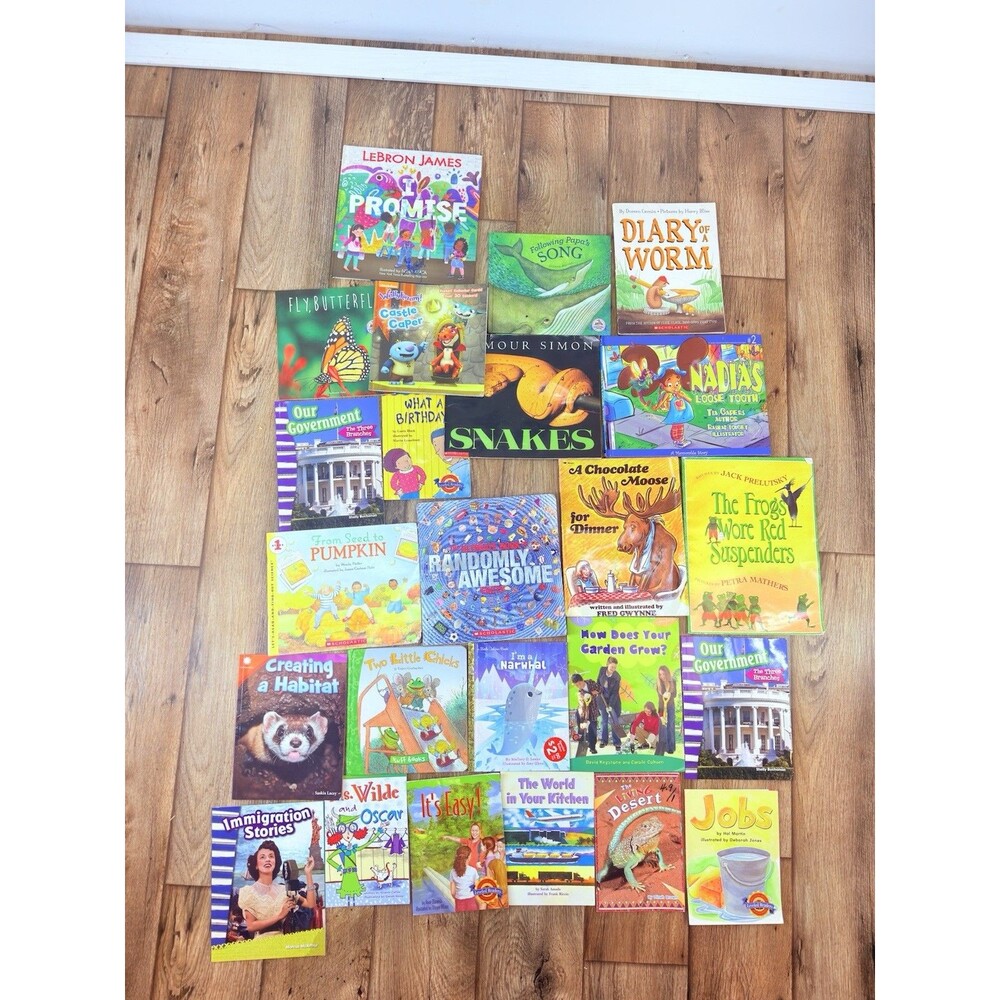 Lot 24 Story Books Assorted Childrens Library School Daycare Bedtime MIX - Picture 4 of 8
